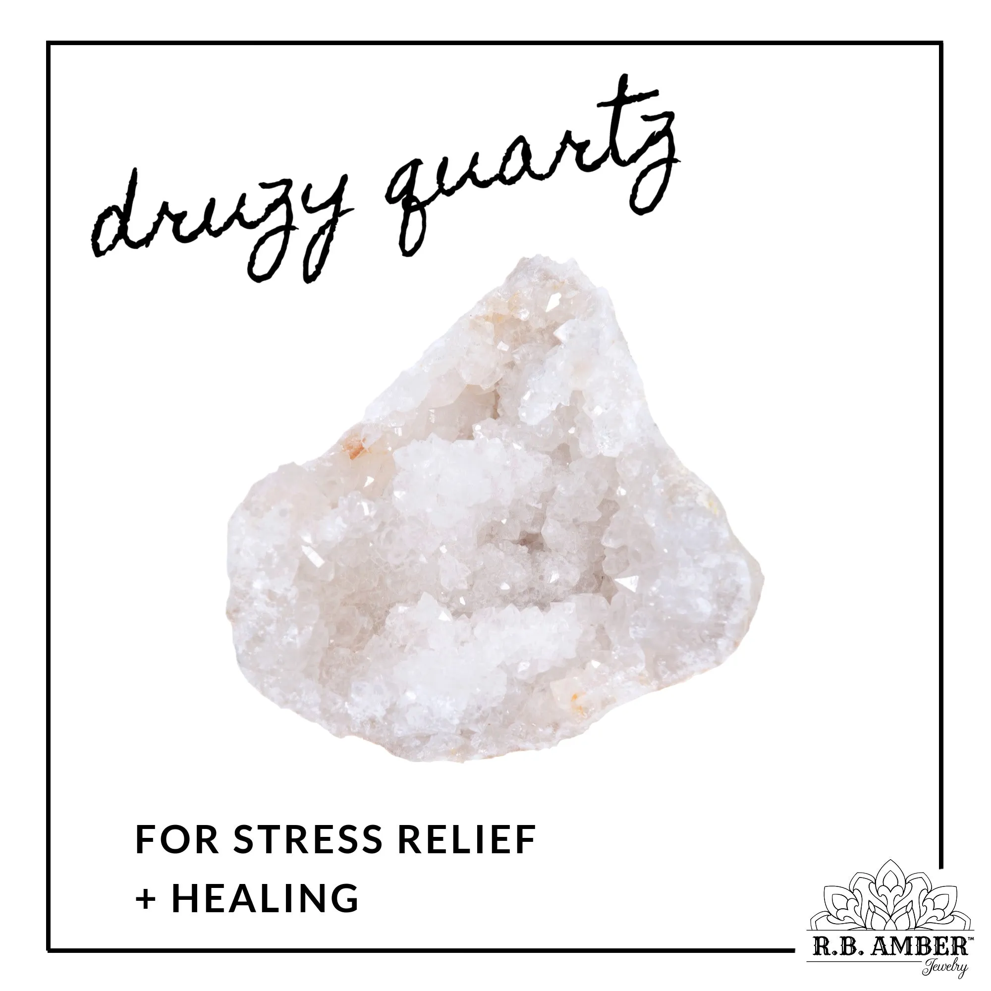 Adults | Druzy Quartz   Raw Cherry Aromatherapy Bracelet
