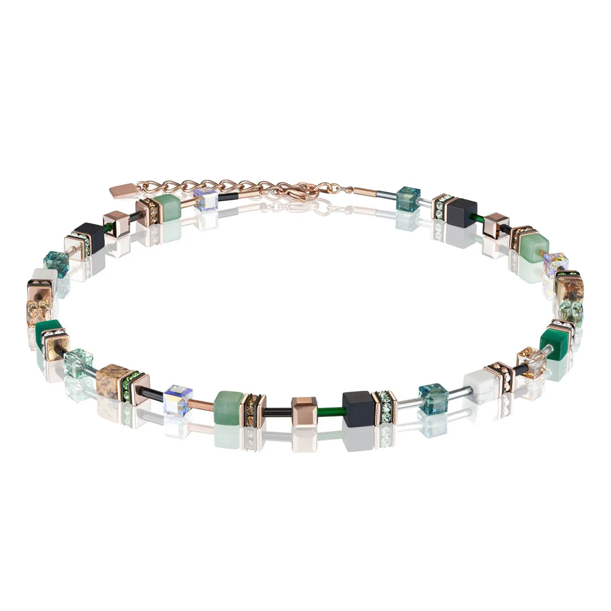 Coeur De Lion CL 4905/10-0510 Natural Selection Necklace Geo-Cube