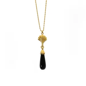 Facade Onyx Necklace