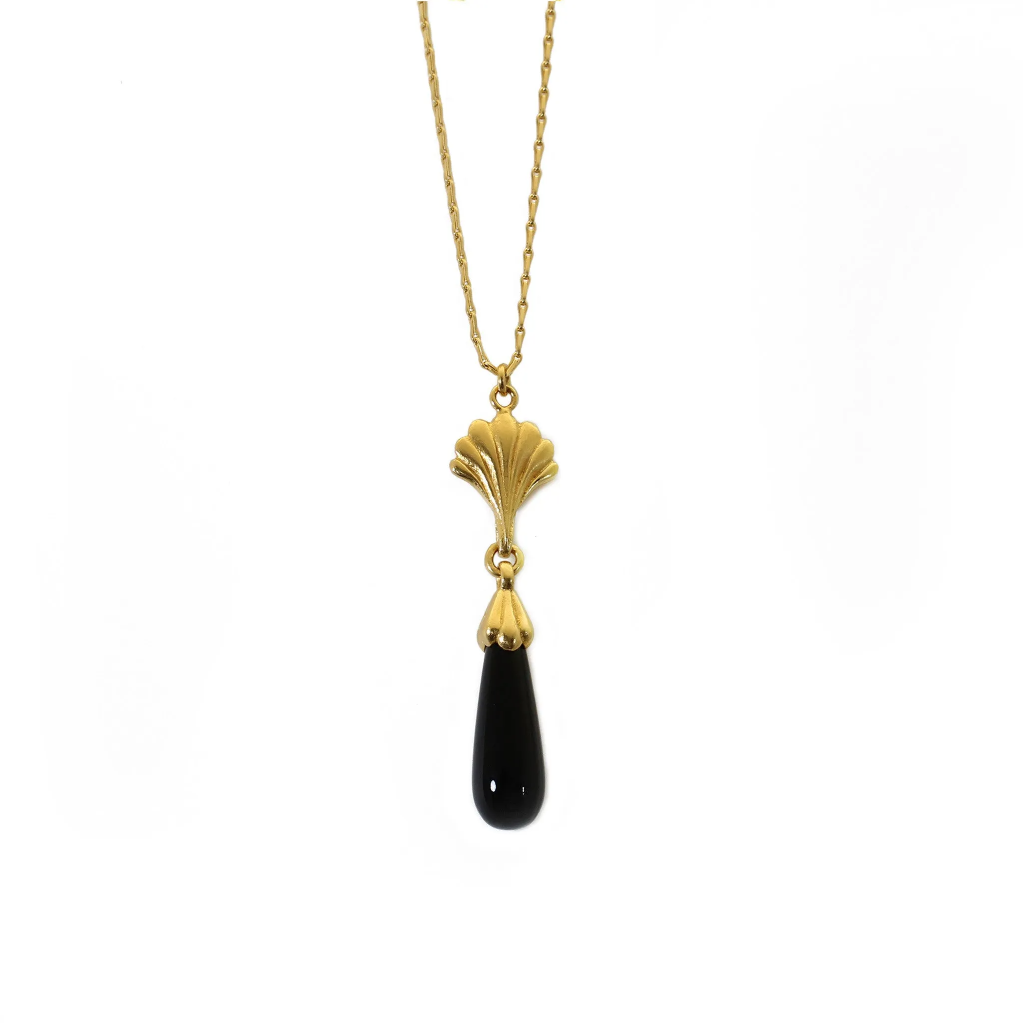 Facade Onyx Necklace