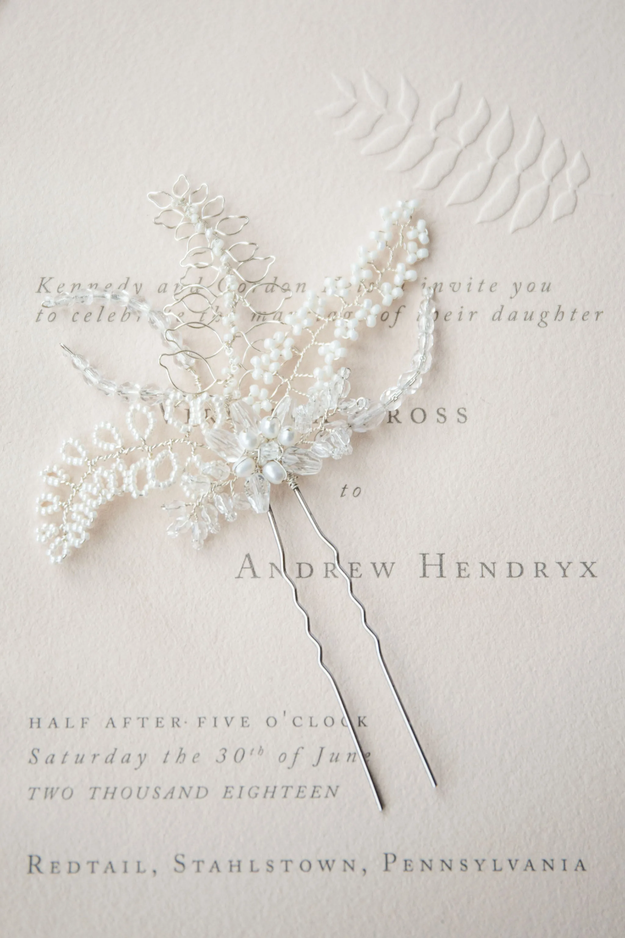 Fiorenza hair pin
