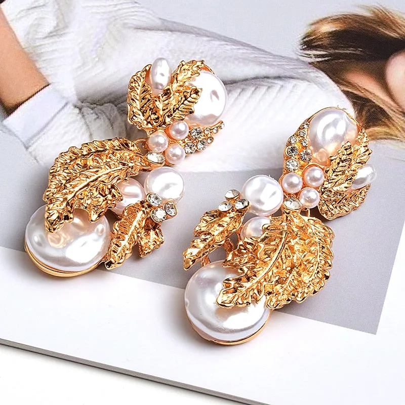 Golden ivory pearl