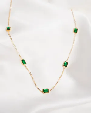 Irish Emerald Necklace