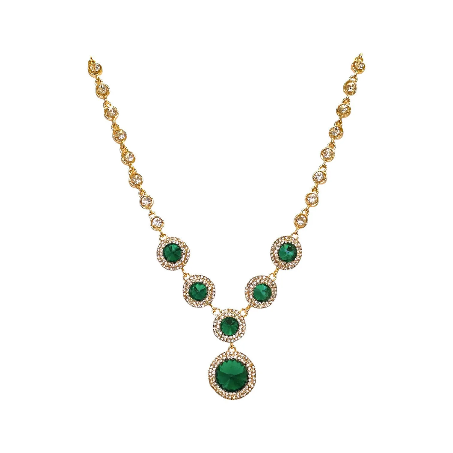 Jasmine Necklace - Emerald