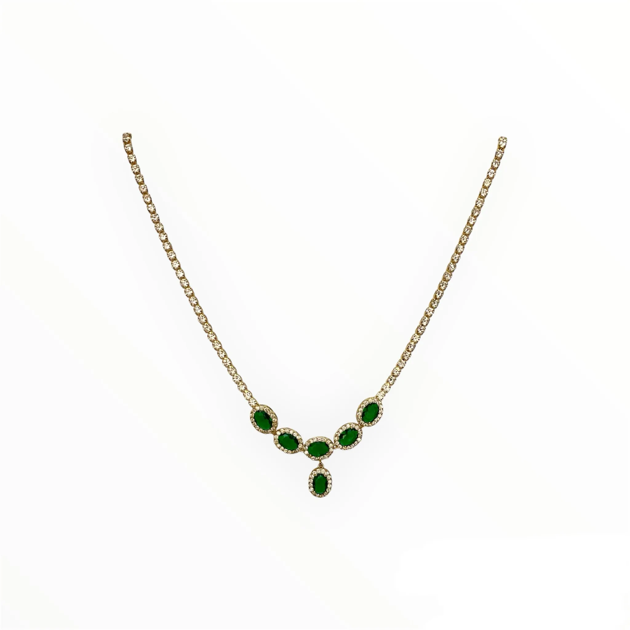 Kalina Necklace - Emerald
