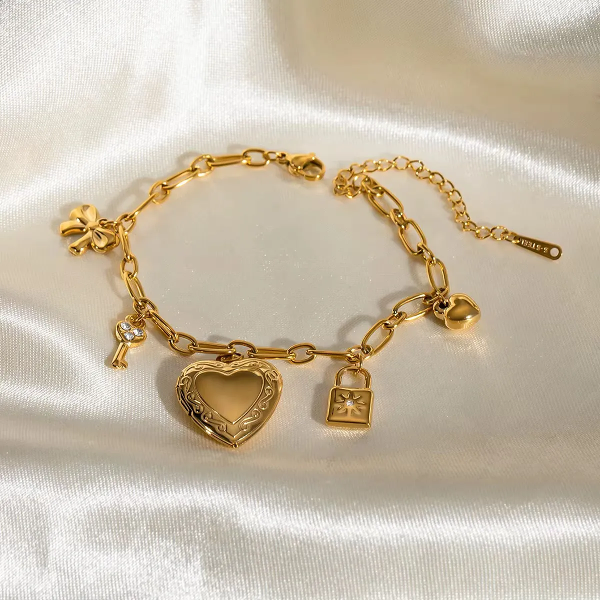 Locket Heart Bracelet