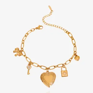 Locket Heart Bracelet