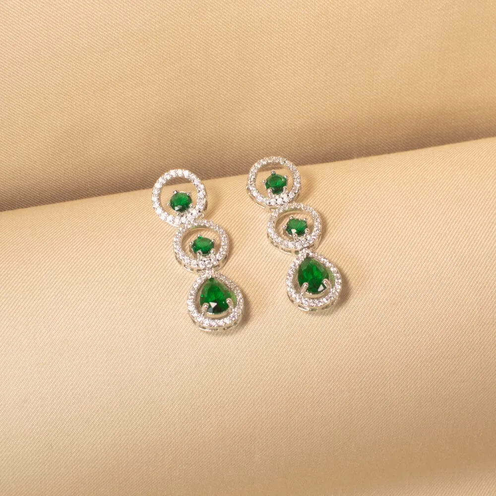 Lush Asymmetric Necklace Set