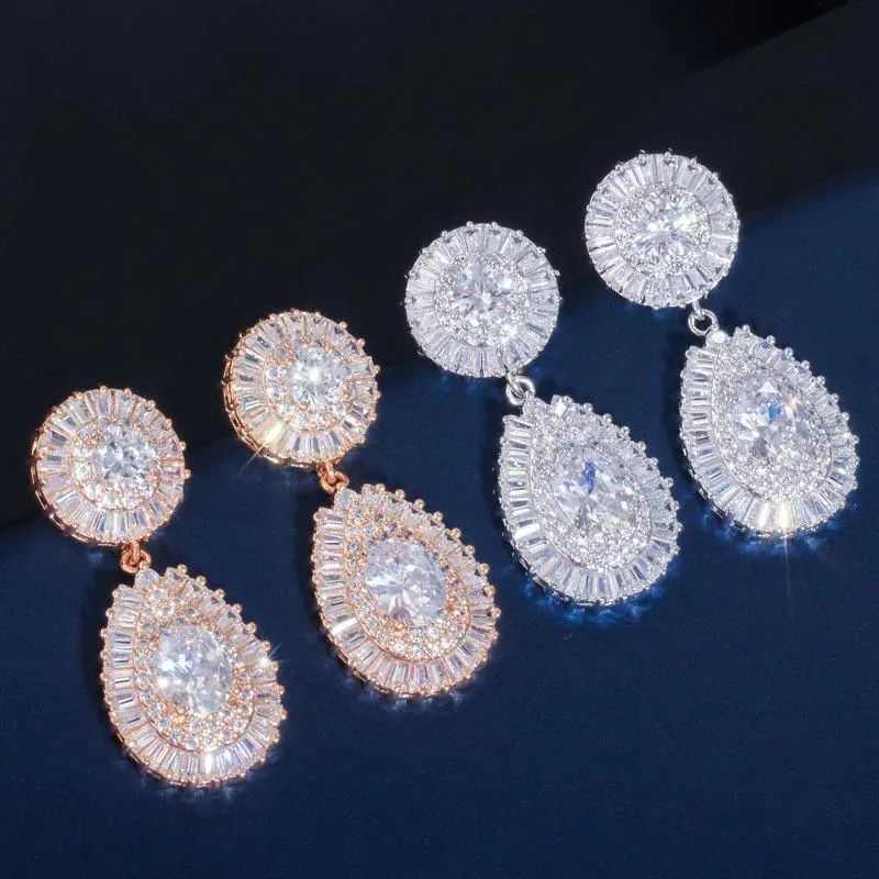 Luxurious Cubic Zirconia Jewelry Set