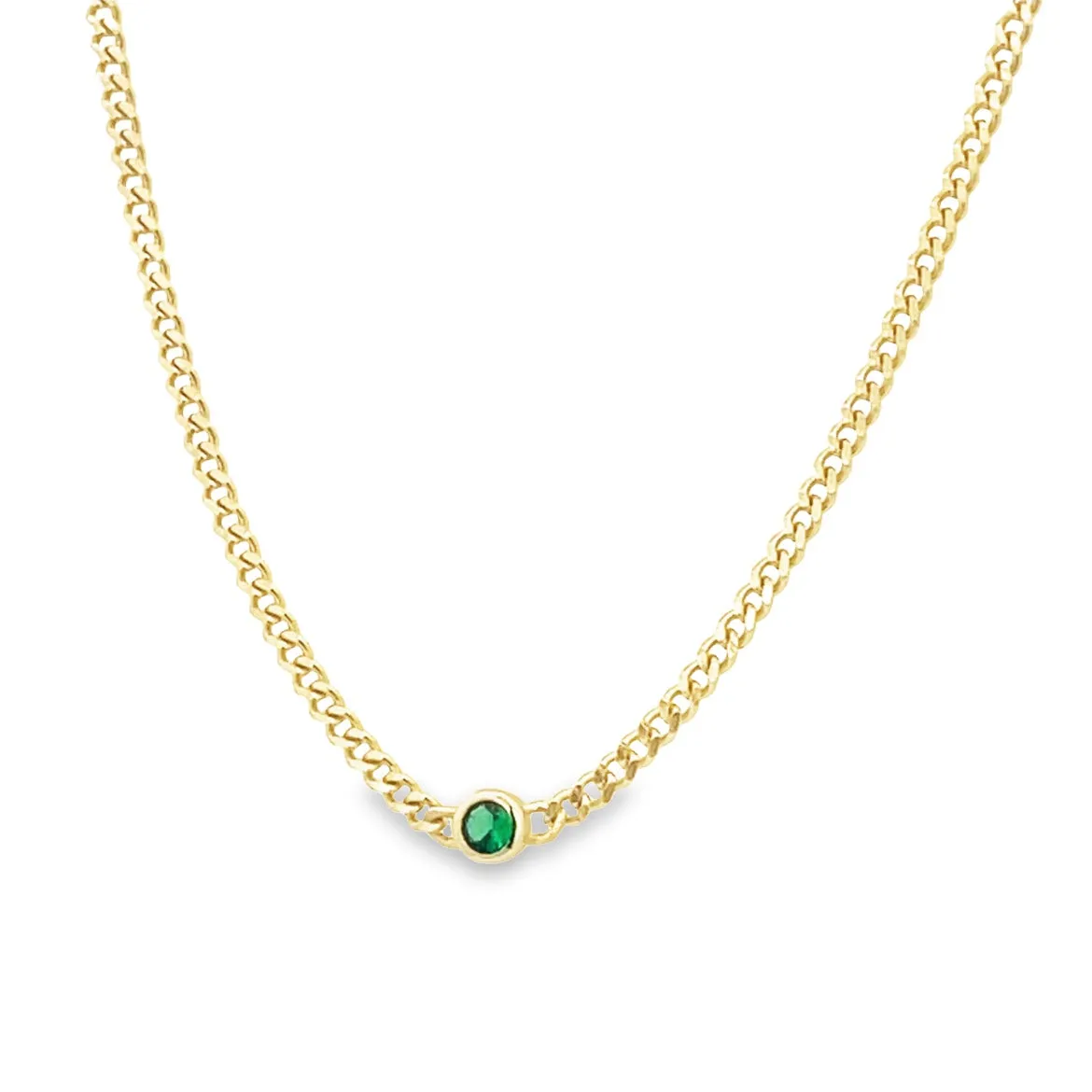 Mini Emerald Necklace