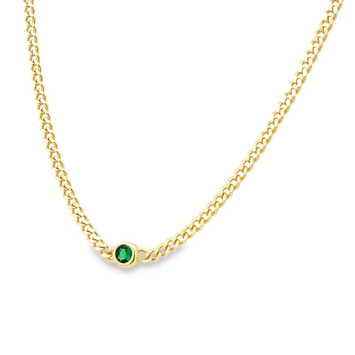 Mini Emerald Necklace