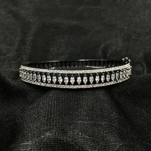Openable Zircon/AD Bracelet 3235-11