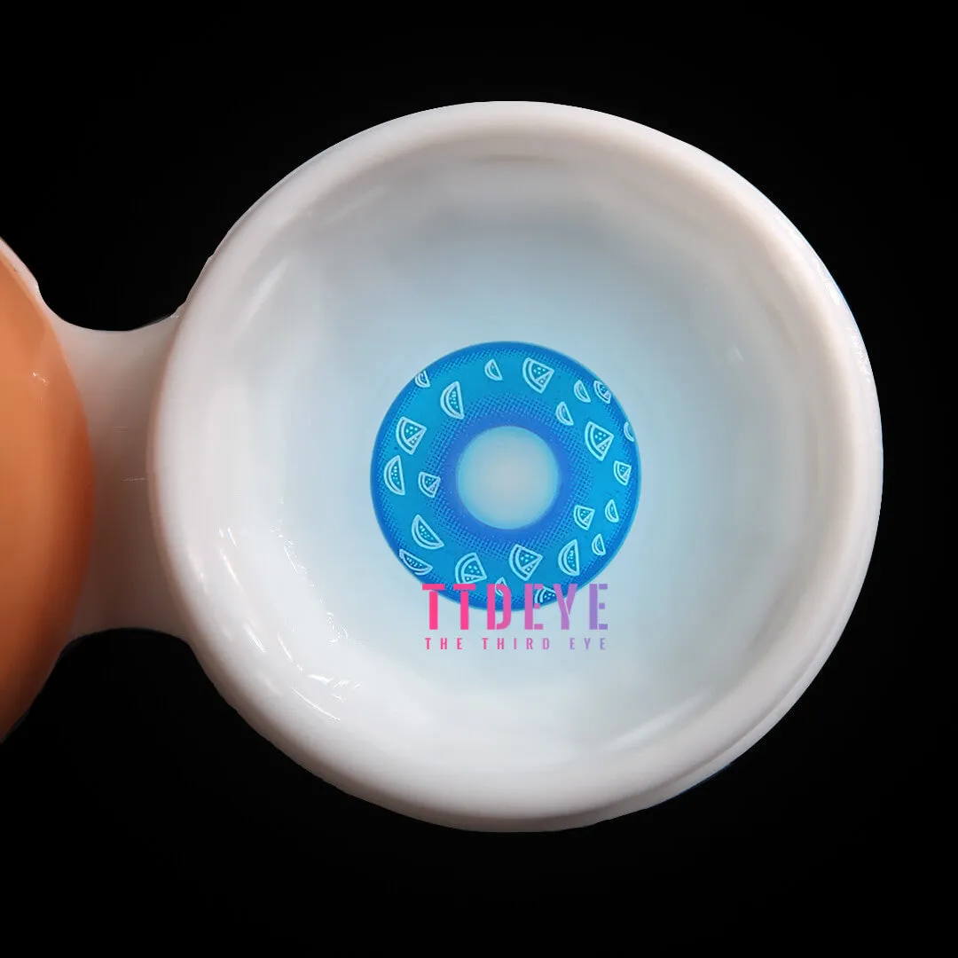 TTDeye Watermelone Blue Colored Contact Lenses