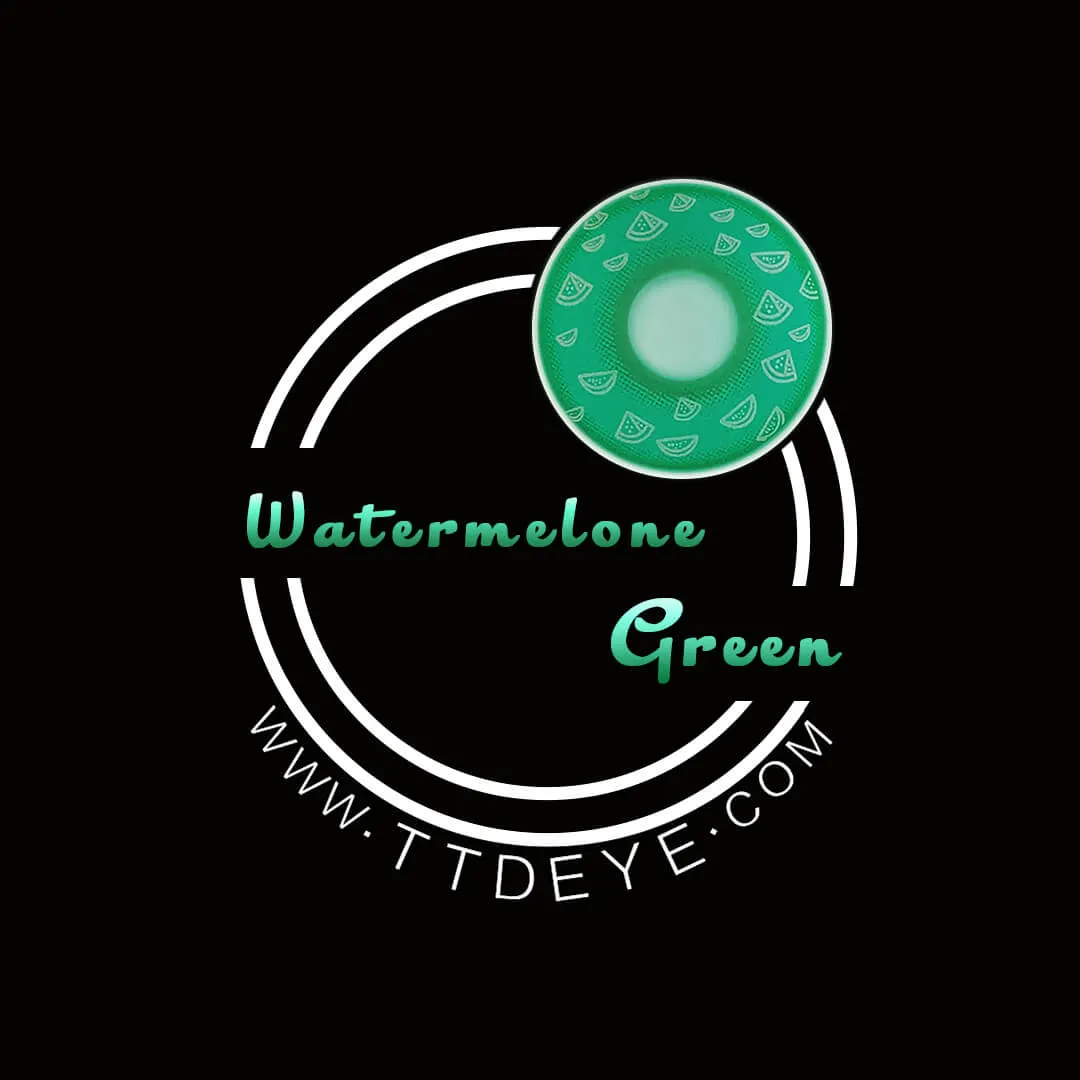 TTDeye Watermelone Green Colored Contact Lenses