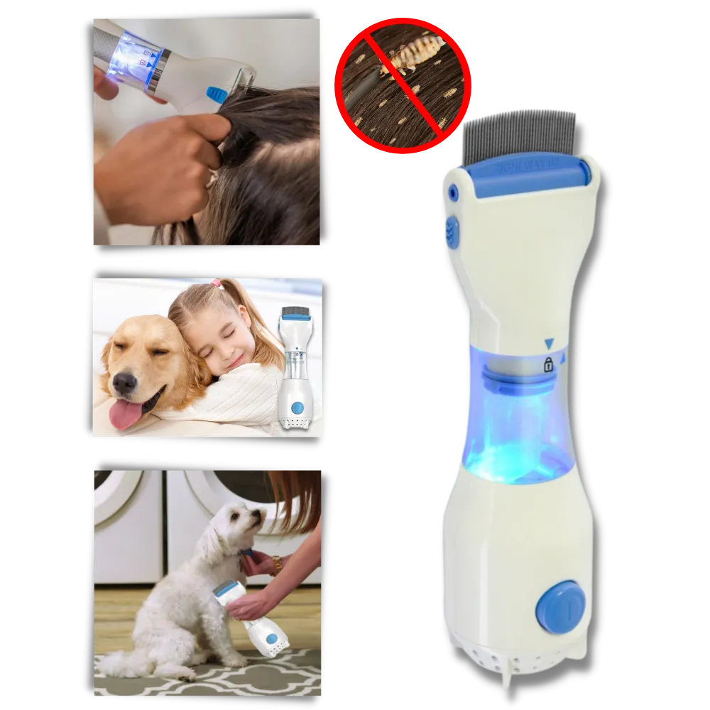 Universal electric lice comb