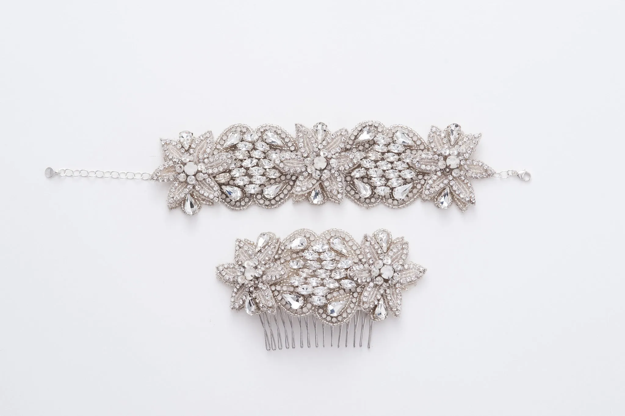 wedding rhinestone comb HP170692