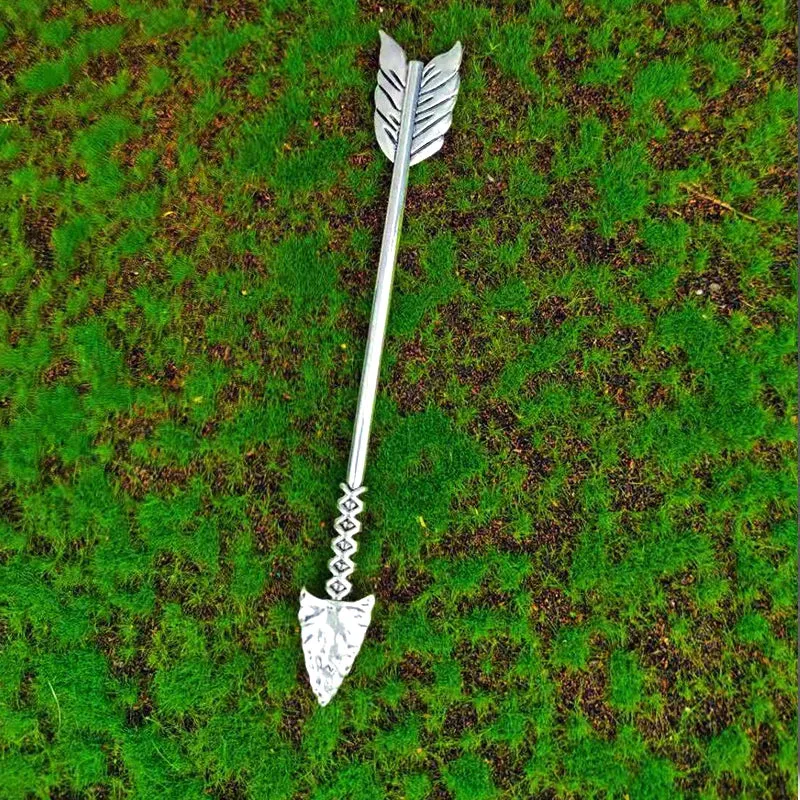 Witch Dead Skull Sun Sword Hair Stick Pagan Occult Protection Hairpin Goddess Hair Jewelry Wicca Gift
